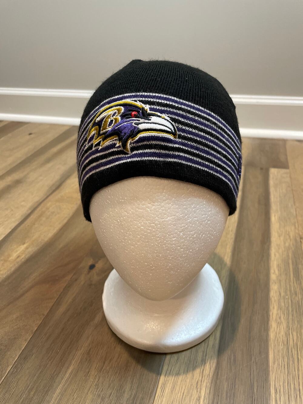 New Era Baltimore Ravens Knit Beanie Hat Adult One Size
